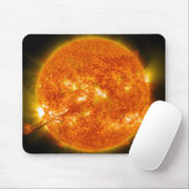 Brennende Sun-Mausunterlage Mousepad (Mit Mouse)