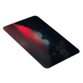 Brennende Wolken, Nebel und Berge Magnet (Rechte Seite)