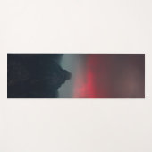 Brennende Wolken, Nebel und Berge Yogamatte (Vorderseite (Horizontal))