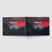 Brennende Wolken, Nebel und Monografie der Berge i Gästebuch (Voll)