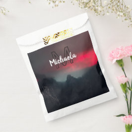 Brennende Wolken, Nebel und Monografie der Berge i Geschenktütchen