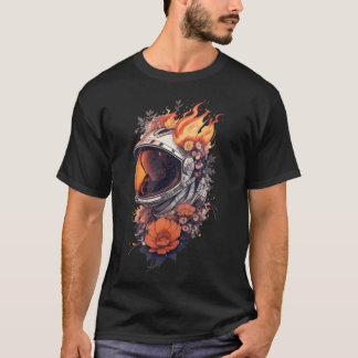 Brennender Astronaut 1 T-Shirt