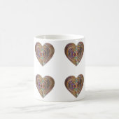 Brennender Busch Minimalistisches Symbol Kaffeetasse (Mittel)