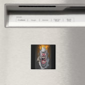 brennender Clown Magnet (In Situ (Geschirrspüler))