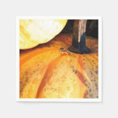 brennender Herbst Serviette (Vorderseite)
