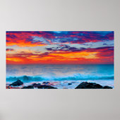 Brennender Horizont Poster (Vorne)
