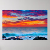 Brennender Horizont Poster (Vorne)