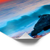 Brennender Horizont Poster (Ecke)