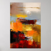 Brennender Horizont Poster (Vorne)