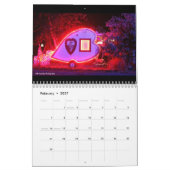 Brennender Kalender 2014 des Mädchen-sechs (Feb 2027)