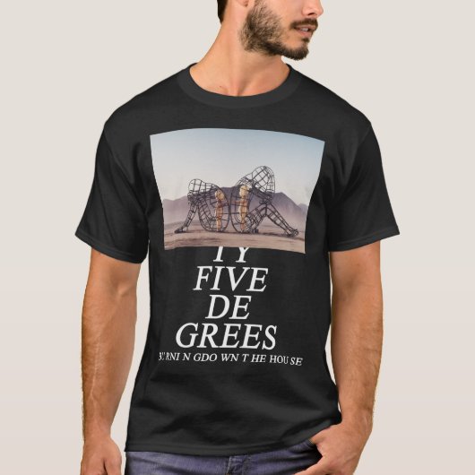 Brennender Mann, Kinderfotografie Classic T-Shi T-Shirt (Vorderseite)