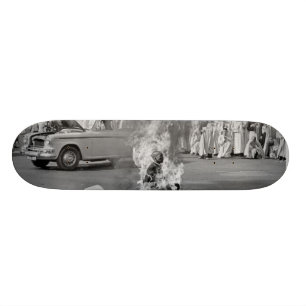 Brennender Mönch Skateboard