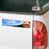 brennender Planet Autoaufkleber (Auf Lkw)