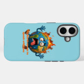 Brennender Planet - Design zur Sensibilisierung fü Case-Mate iPhone Hülle (Rückseite (Horizontal))