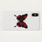 Brennender roter Schmetterling Case-Mate iPhone Hülle (Rückseite (Horizontal))