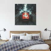 Brennender Trail: Auto 26 Unleashed Leinwanddruck (Insitu (Schlafzimmer))