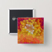 Brennendes Bush Button (Vorne & Hinten)