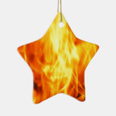 Brennendes Feuer Keramikornament (Rechts)