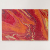 Brennendes Geode Puzzle (Horizontal)