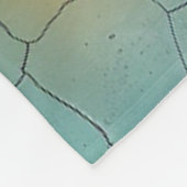 brennendes Herz Fleecedecke (Ecke)