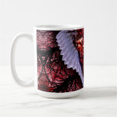 brennendes Herz Kaffeetasse (Links)