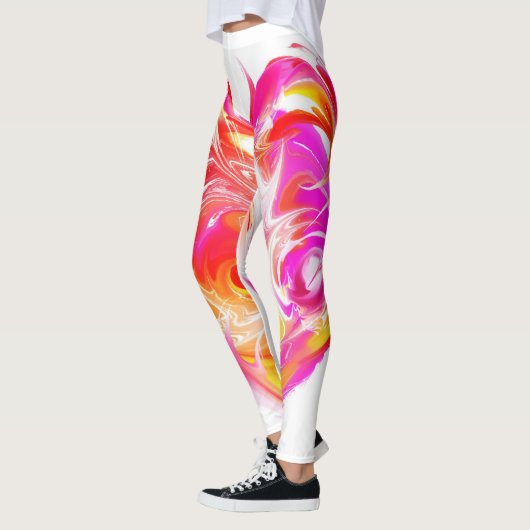Brennendes Herz Leggings (Links)