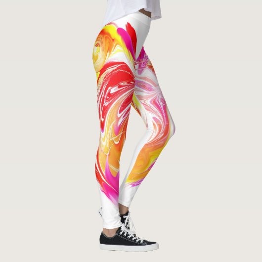 Brennendes Herz Leggings (Rechts)