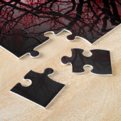 brennendes Herz Puzzle (Seite)