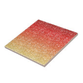 Brennendes Ombre mit Glitzer-Effekt Fliese (Seite)