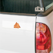 Brennendes Valknut Autoaufkleber (Auf Lkw)