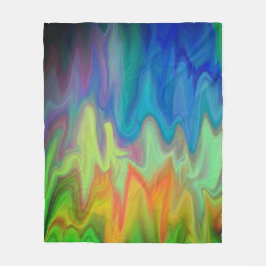 Brennfarben Fleecedecke (Vorderseite)