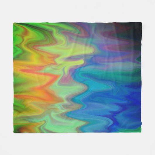 Brennfarben Fleecedecke (Vorderseite (Horizontal))