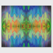 Brennfarben Geschenkpapier (Flach)