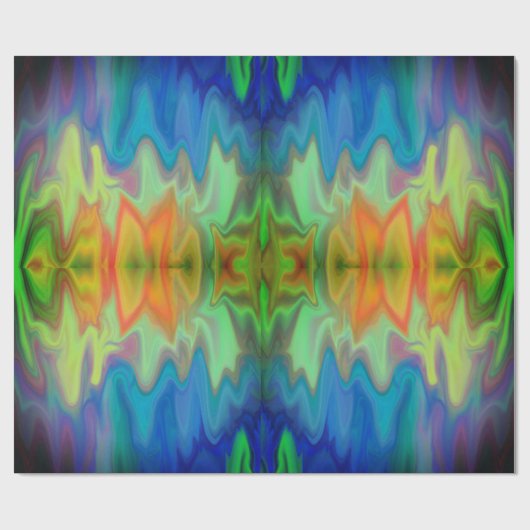 Brennfarben Geschenkpapier (Flach)