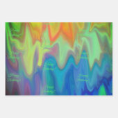 Brennfarben Geschenkpapier Set (Vorderseite 2)