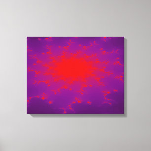 Brenngalaxie Canvas Print Leinwanddruck