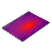 Brenngalaxie-Notebook Notizblock (Linke Seite)