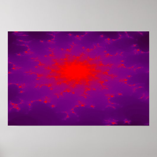 Brenngalaxie Poster (Vorne)