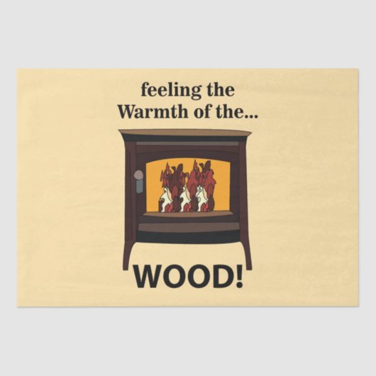 Brennholz Brennholz Brandholz Seidenpapier (Vorderseite)