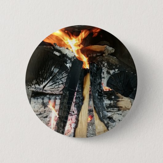 Brennholz Button (Vorderseite)