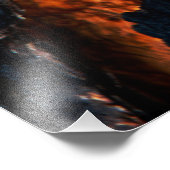 Brennholz Fotodruck (Ecke)