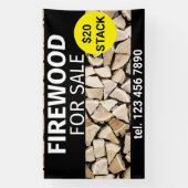 Brennholz für den Verkauf Beruflicher kleiner Unte Banner (Vertikal)