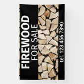 Brennholz für den Verkauf Beruflicher kleiner Unte Banner (Vertikal)