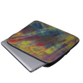 Brennholz horizontal laptopschutzhülle (Vorne Knopf)