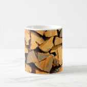 Brennholz Kaffeetasse (Mittel)