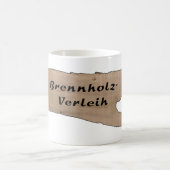 Brennholz Kaffeetasse (Mittel)