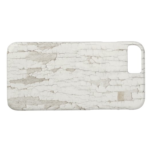 Brennholz mit weißer Schälfarbe Case-Mate iPhone Hülle (Rückseite (Horizontal))