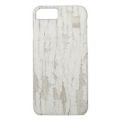 Brennholz mit weißer Schälfarbe Case-Mate iPhone Hülle (Rückseite)