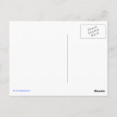 Brennholz Postkarte (Rückseite)