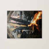 Brennholz Puzzle (Horizontal)